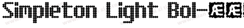 Simpleton Light Bol字体转换